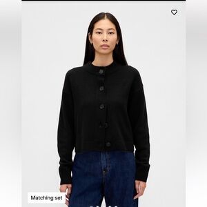 nwt gap cashsoft oversize chunky cardigan